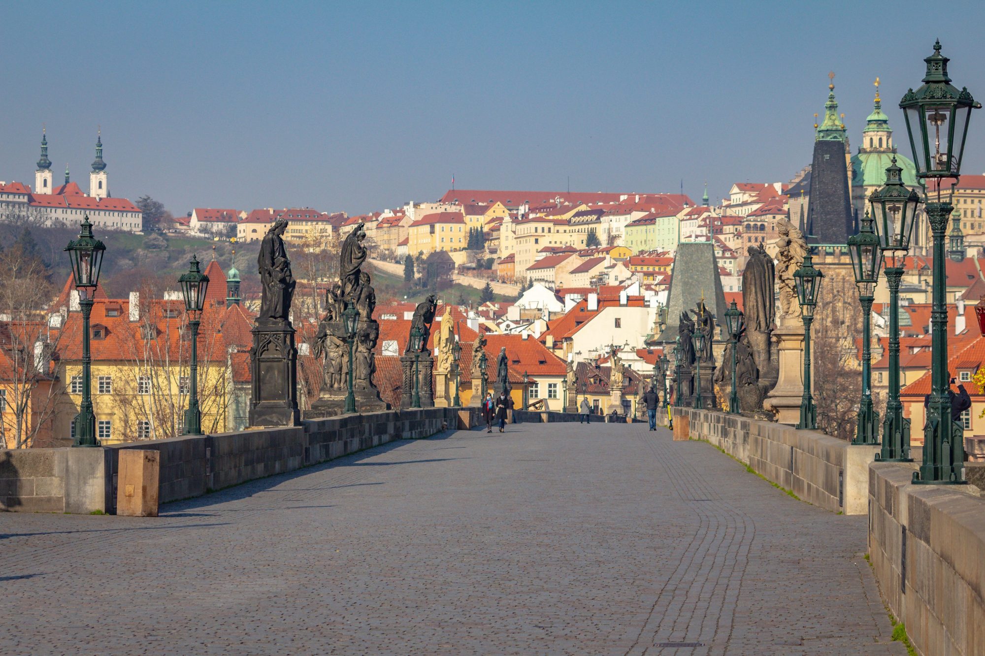 The photo of Charles Bridge, visited in the morning with a personal guide